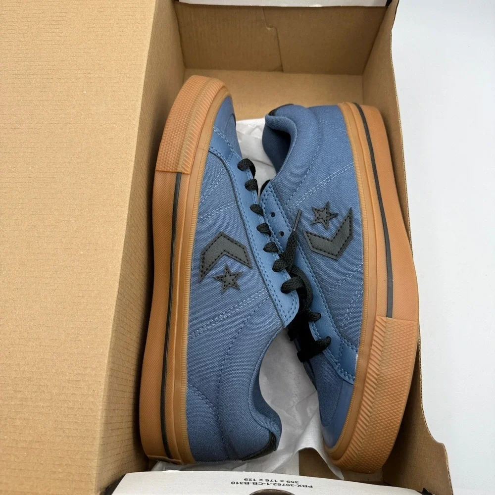 Converse Sport Casual Ox Shoes Men Size 8 Blue Black Casual A13224C